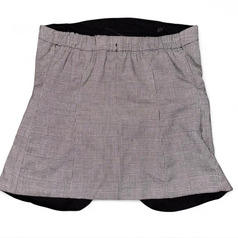Zara Plaid Strapless Top - Picture 7 of 8